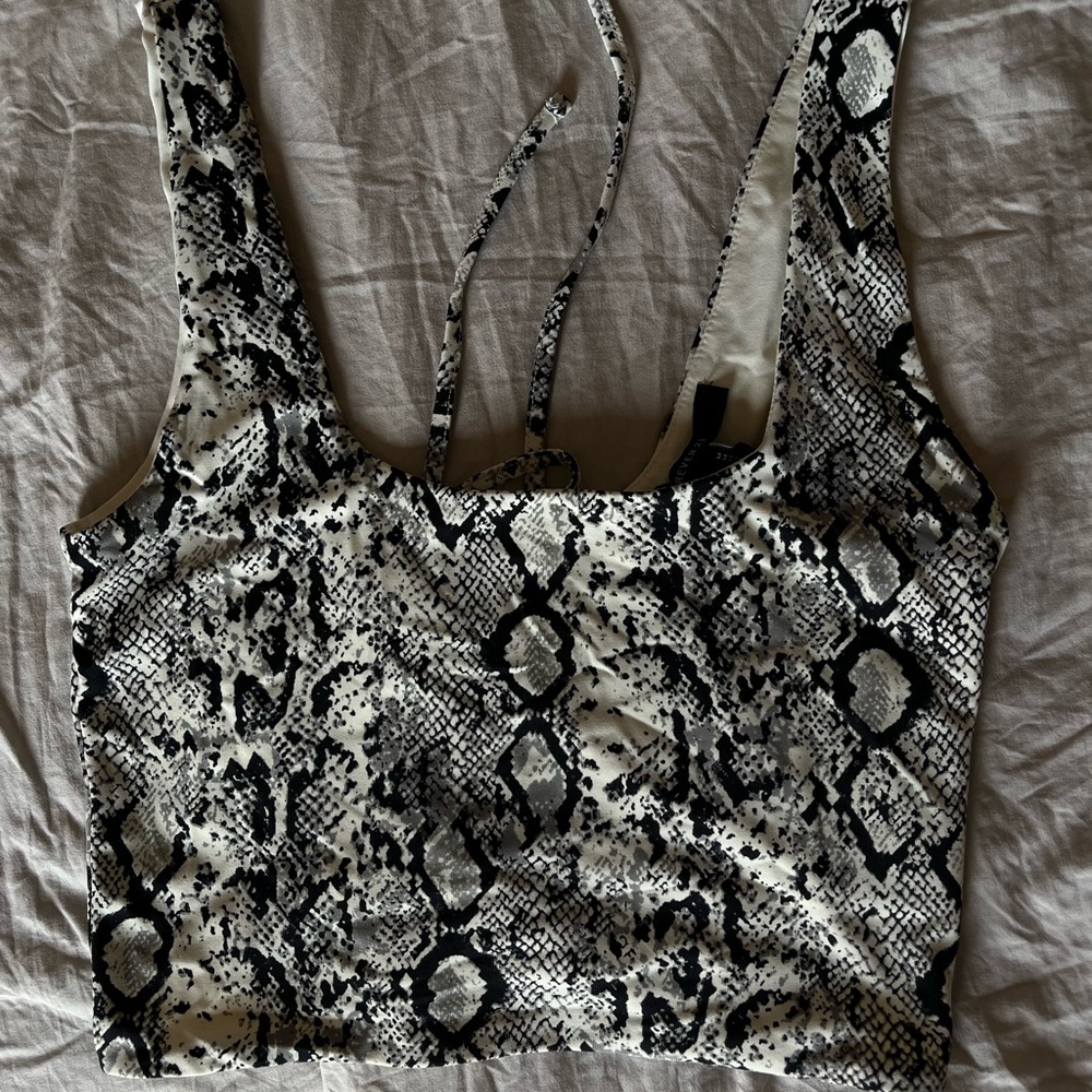 Reptile Patterned Pet Tank Top